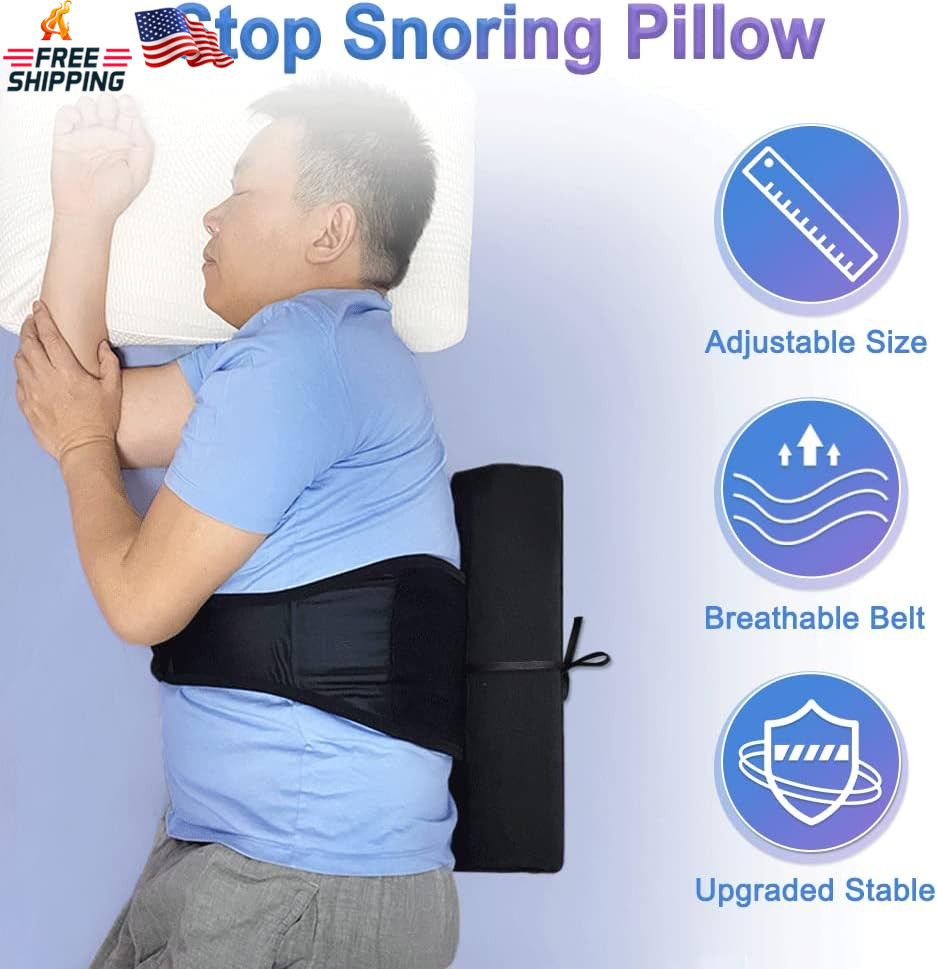 Snoring Pillows Side Sleep anti Snore Back Sleeping Position Side Sleeper Pillow