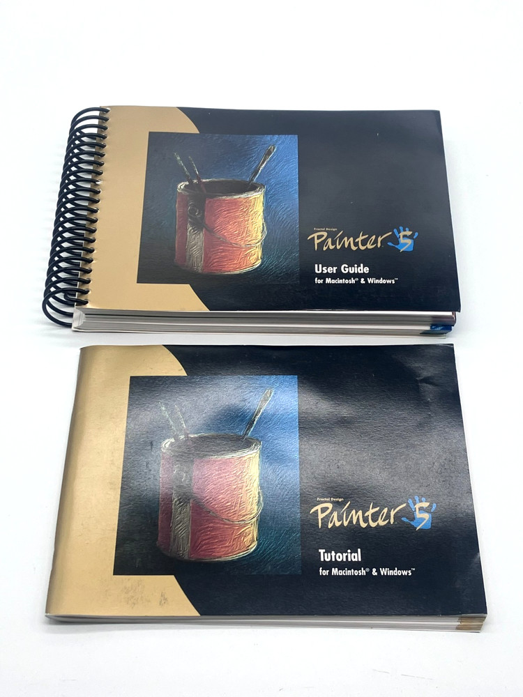 Painter 5 User Guide + Tutorial for Macintosh Fractal Design