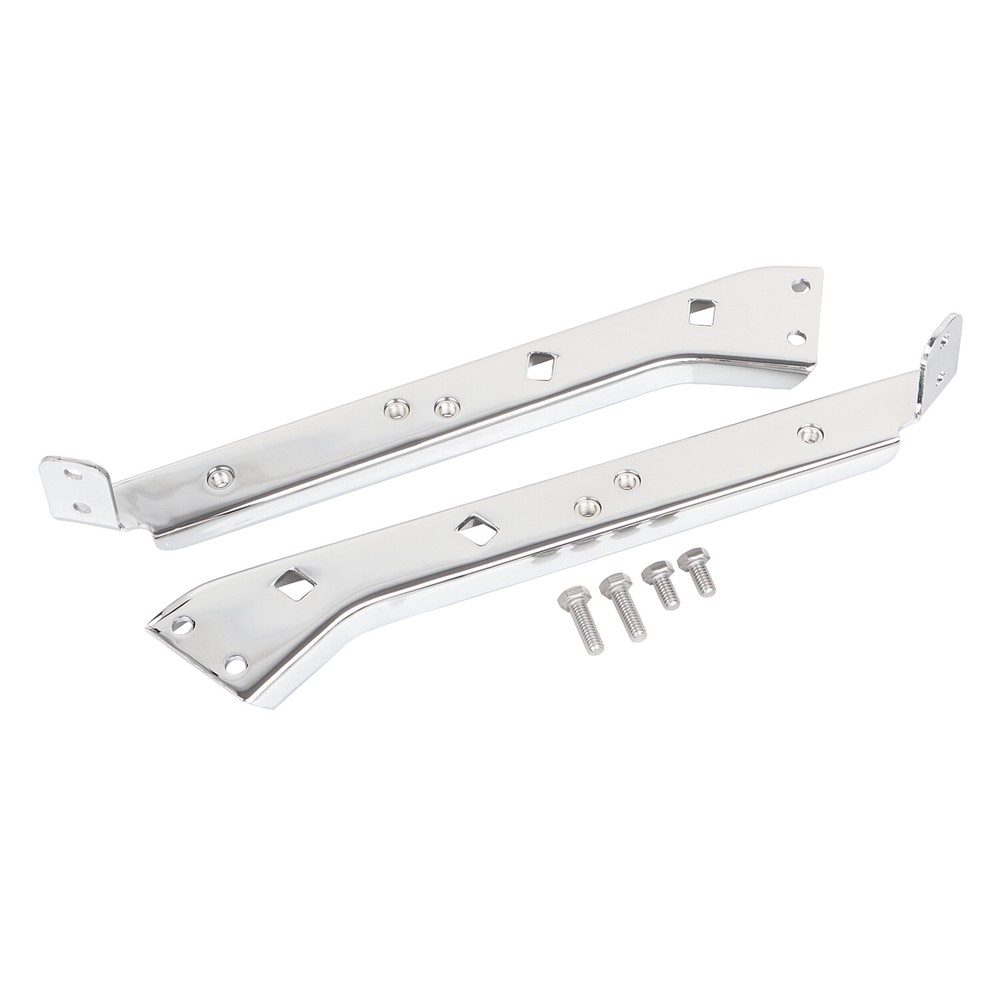 Chrome Saddlebag Rail Support Bracket For Harley Road King Electra Glide Classic