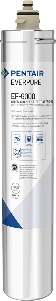 Everpure EV985550 EF-6000 Replacement Cartridge For The Drinking Water System