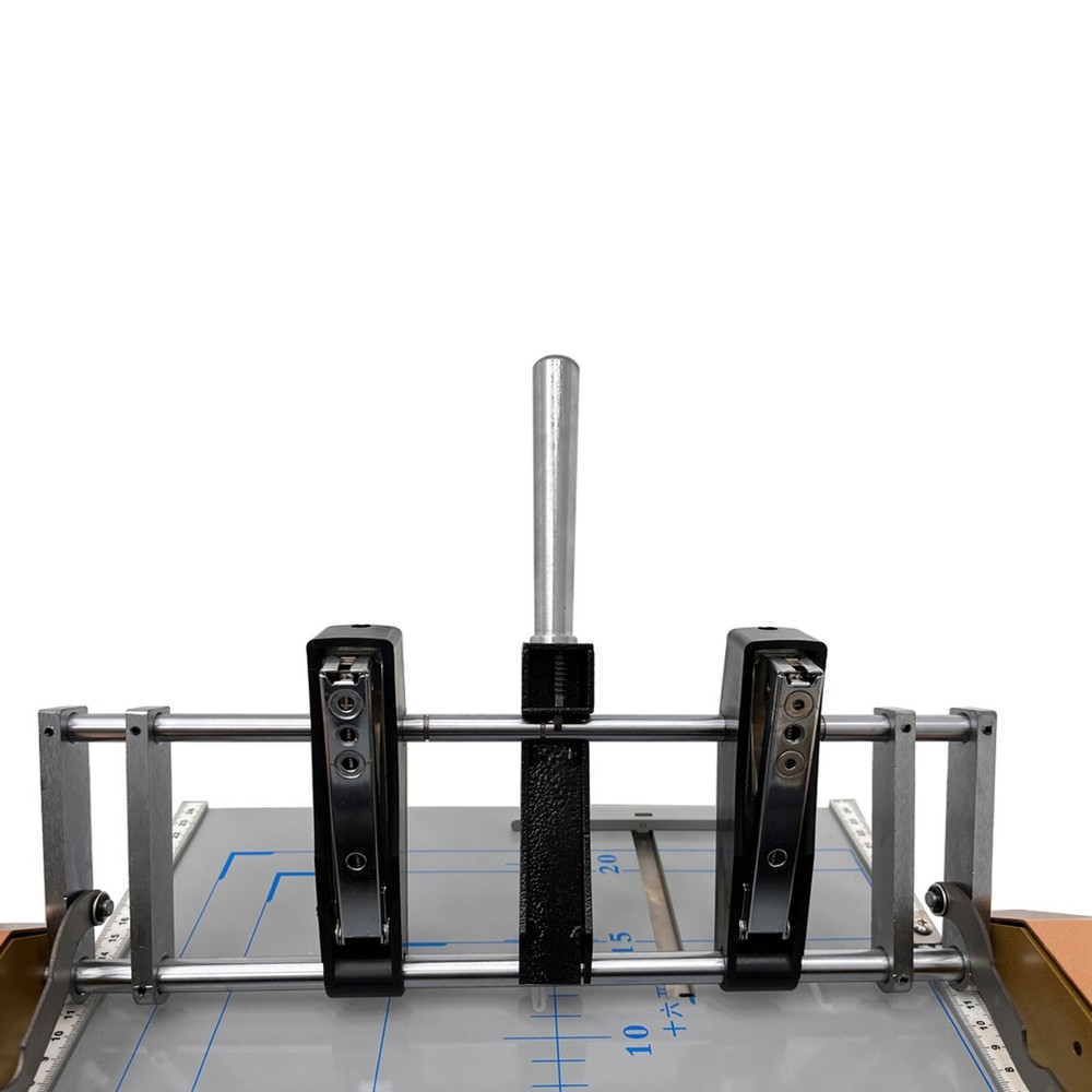 110V Automatic Booklet Maker Book Binder Booklet Folding and Binding Machine
