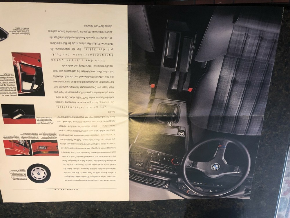 BMW 3181s advertisement