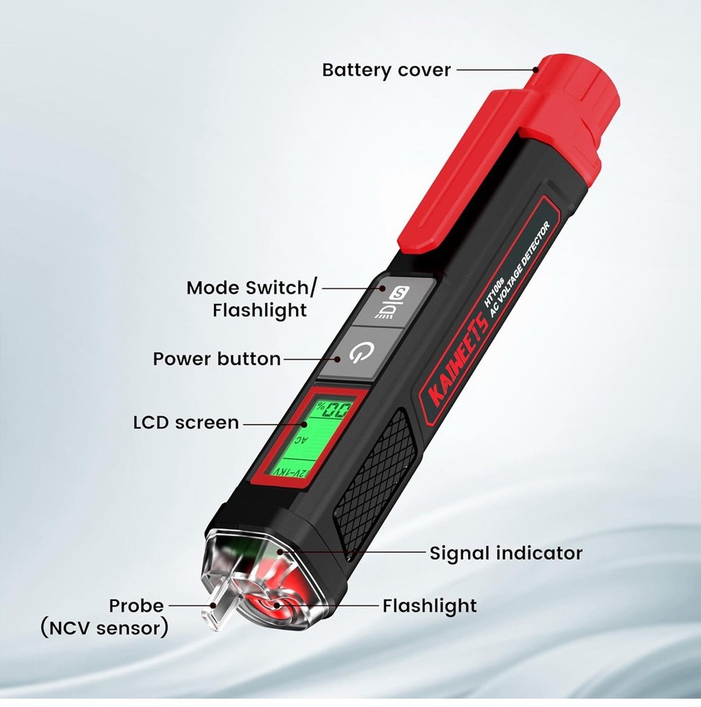 Kaiweets Vt200 AC Voltage Detector