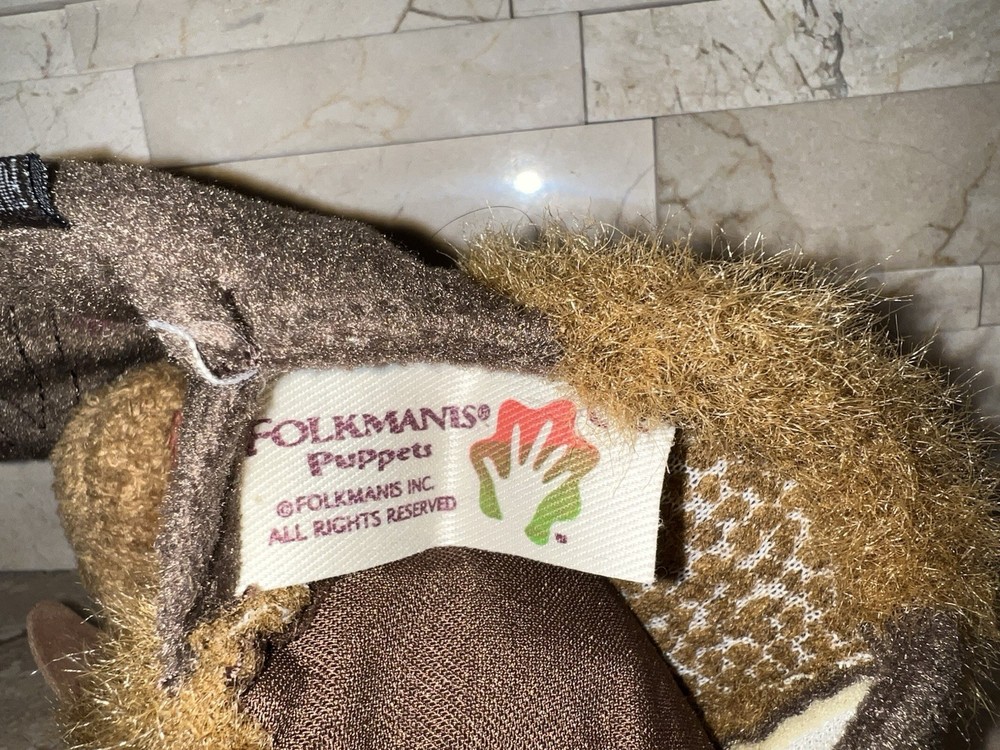Folkmanis Brown Bat Puppet Plush