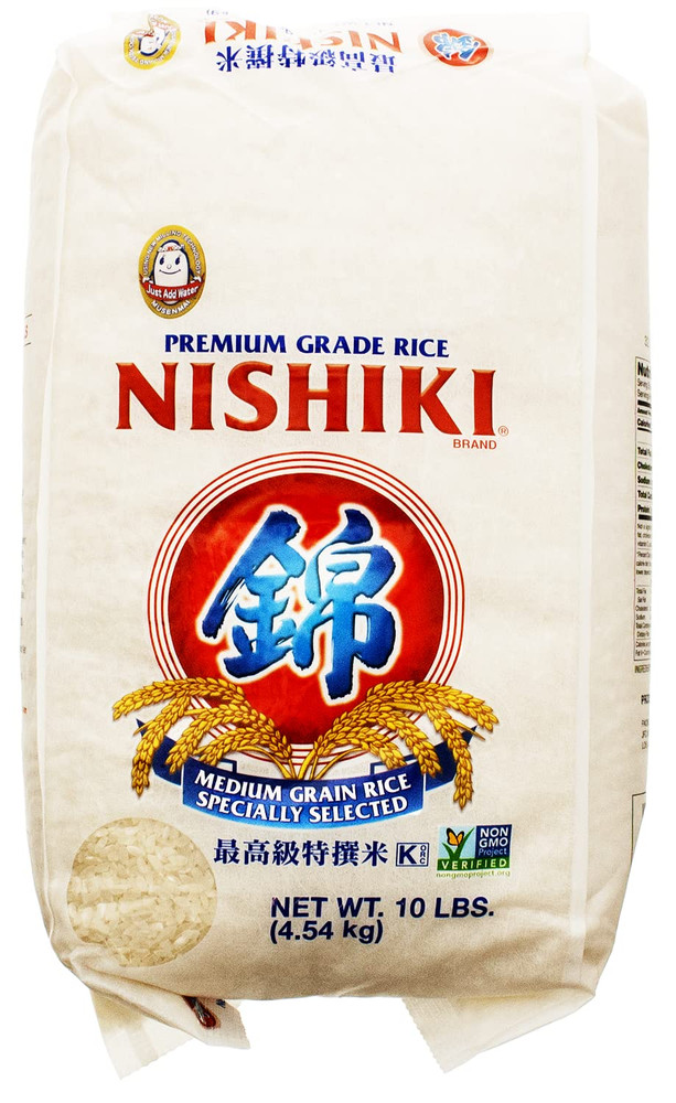 Nishiki Premium Sushi Rice, 10Lbs