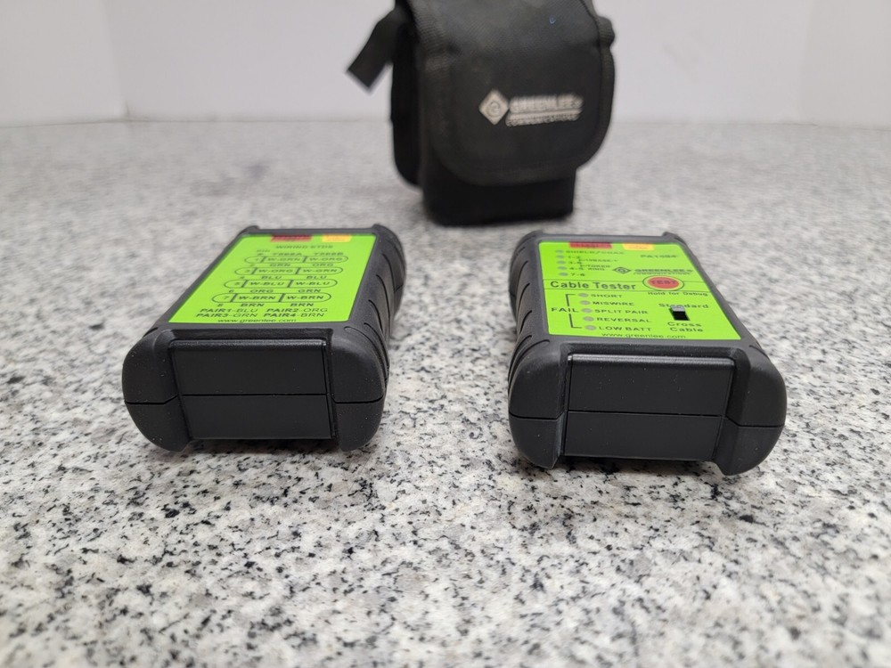 Network and AV Cable Tester Type Network CA For Greenlee Communications a-x