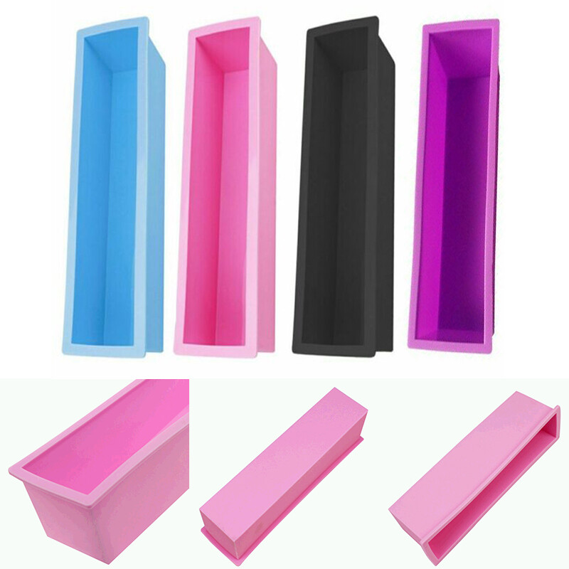 Cake Tools Silicone Baking Mold Loaf Rectangle DIY Soap Processing Cold Toast