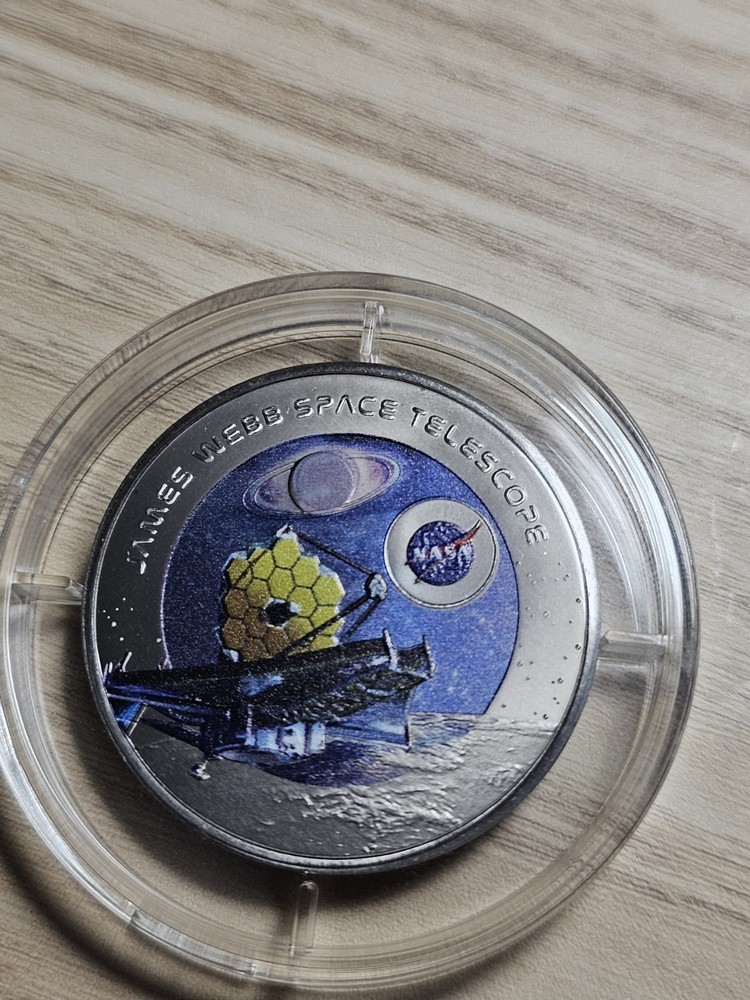 1oz Titanium James Webb Space Telescope Coin