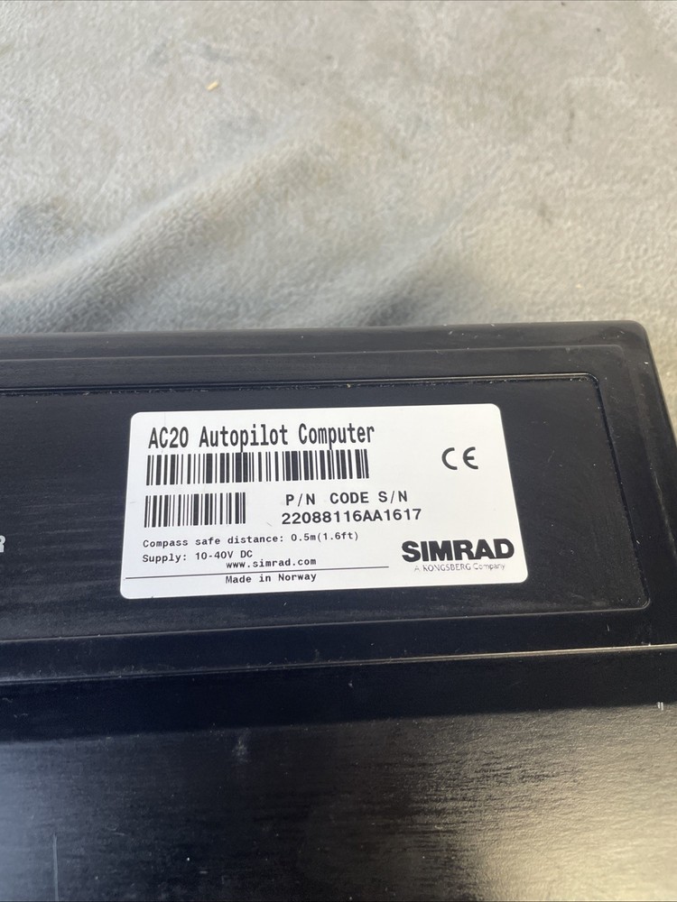 Simrad AC20 Autopilot Computer Junction Unit For AP16/25/26/27 Systems