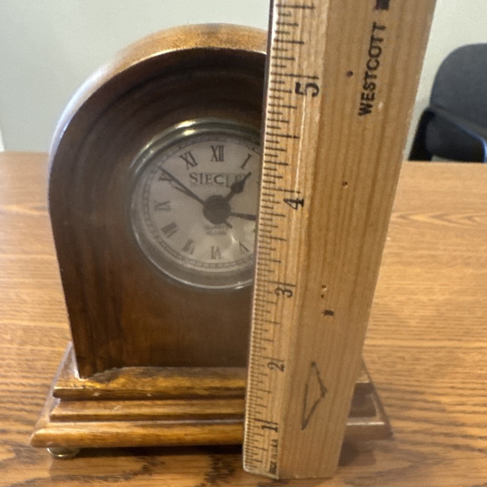 SIECLE QUARTZ Alarm DESK CLOCK