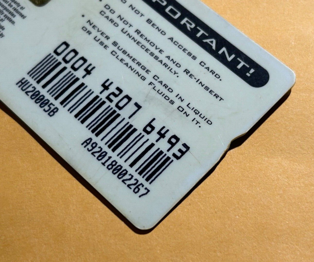 Direct TV Satellite Cable Access Card