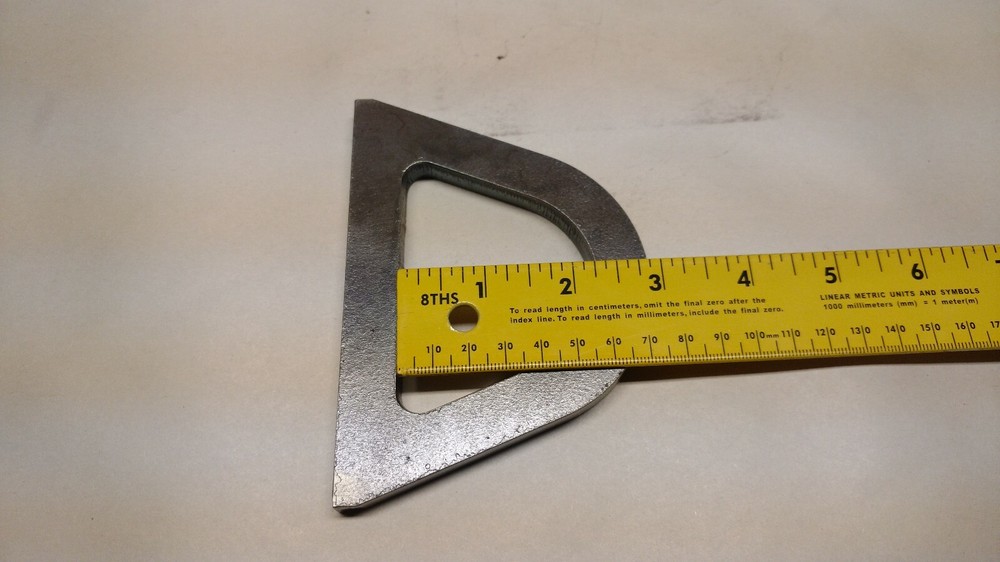 3/8" WELD ON LIFTING EYE - D-RING - SHACKLE MOUNT - TRAILER TIE DOWN - TOW STRAP