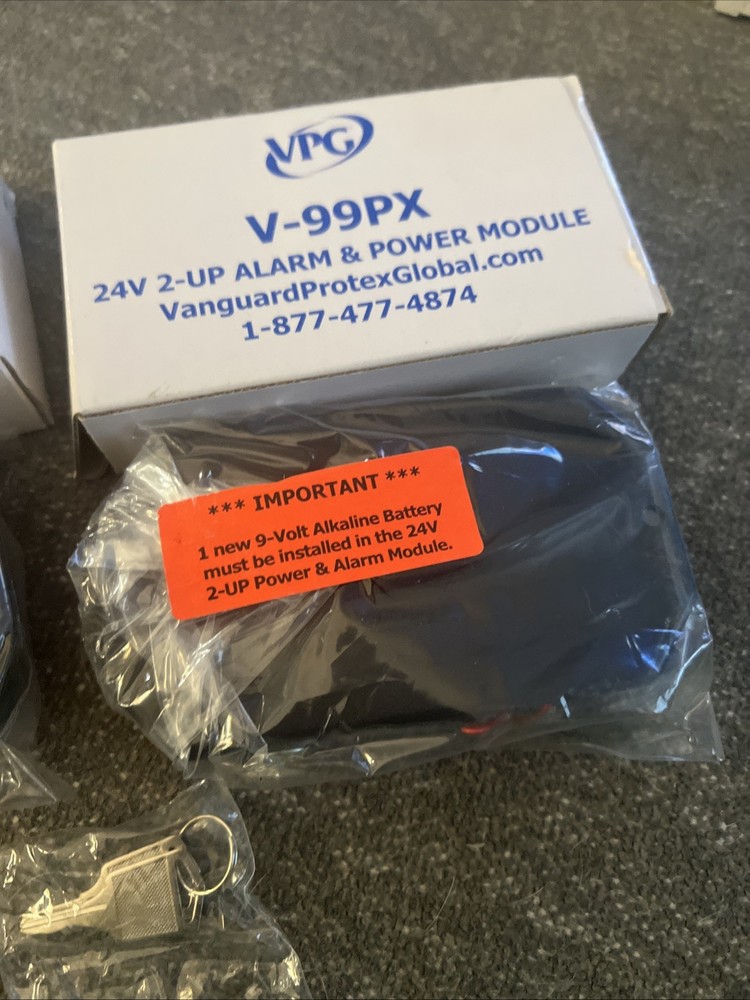 2 Vanguard Products Group VPG V-99 2-up Alarm Module Electronic Security