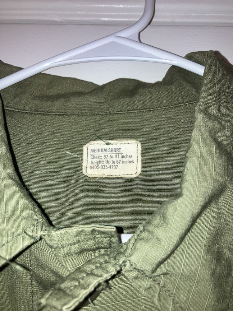 Original Vietnam War USGI Third Pattern Jungle Fatigues Set (Late War)￼