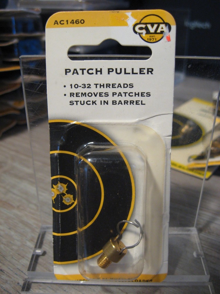 CVA Muzzleloader Patchpuller Patch Puller Worm End - 10-32 Threads - AC1460
