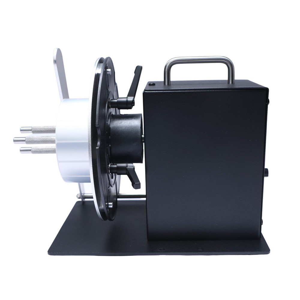 U.S. Solid Automatic Label Rewinder 7.2 in Roll Diameter 3.93 in Width
