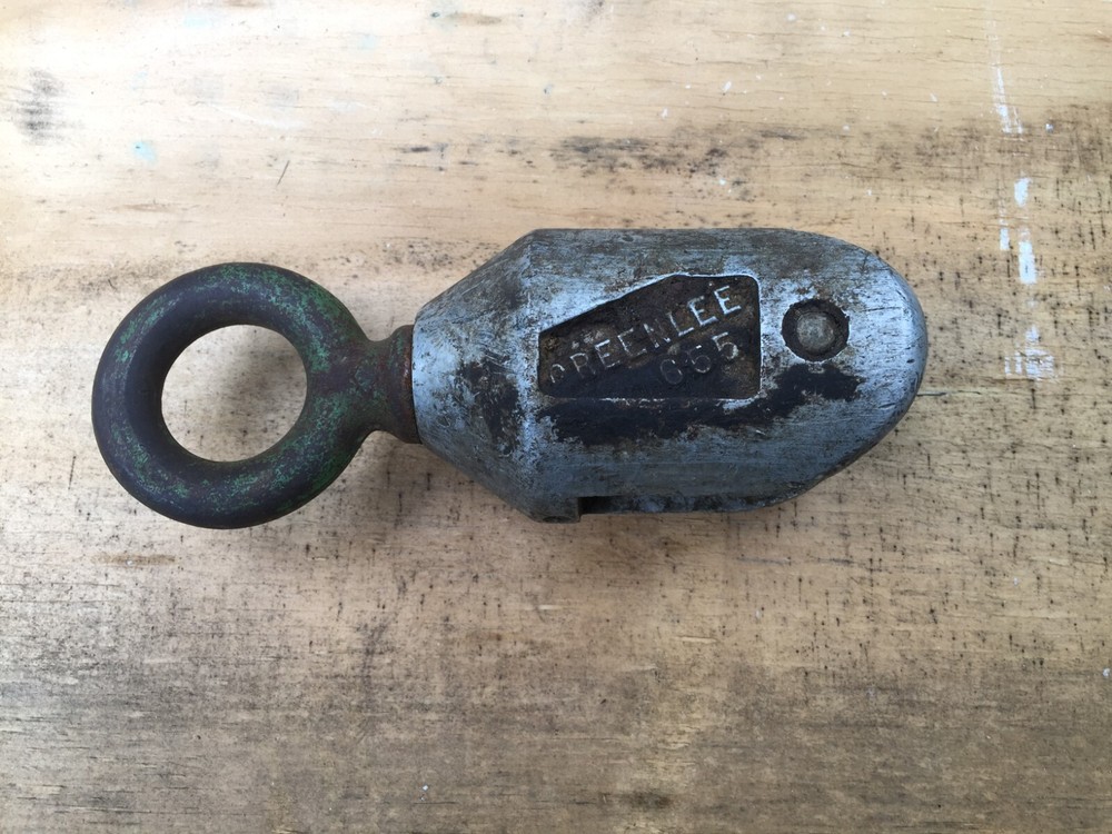 Greenlee 655 Cable Pulley Ensley For Wire Working Greenlee Tools Electrical