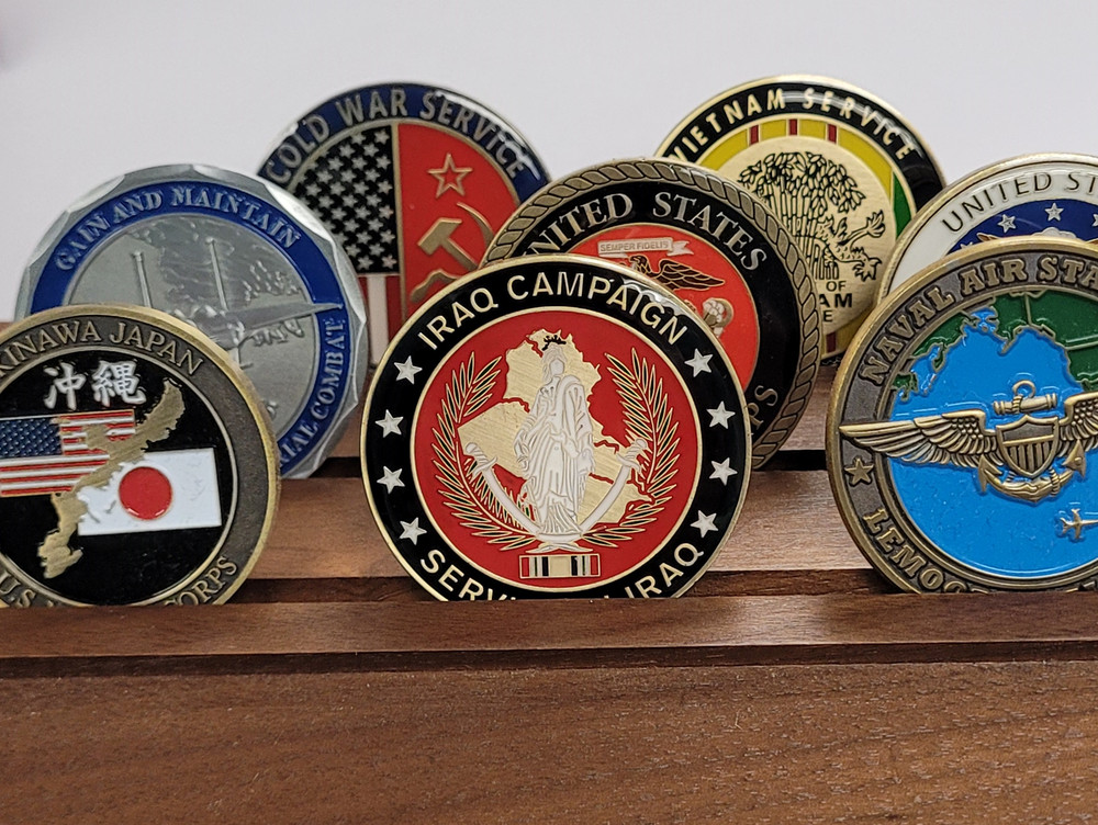 Camp Apache Iraq Service Challenge Coin