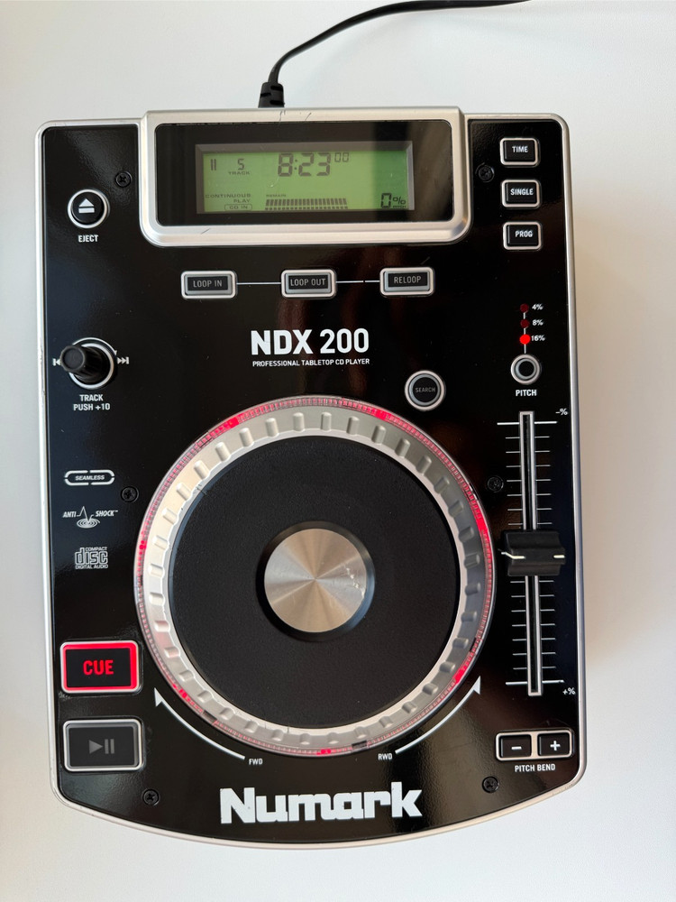 NUMARK NDX 200 DJ Professional Tabletop CDJ Player