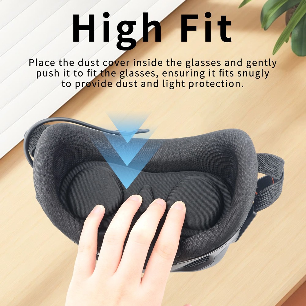 For DJI Goggles N3 Dust Cover Lens Protector Accessory