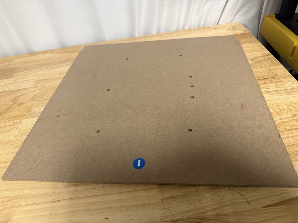 Arcade1up Ms. Pacman Black Front Panel I Only