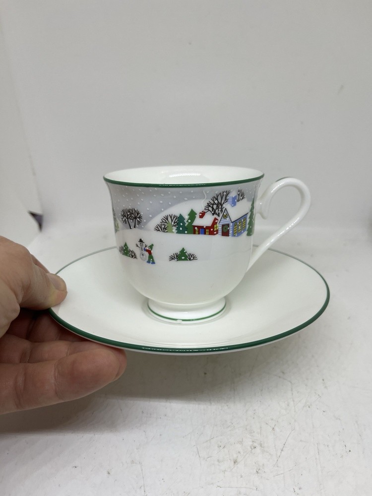 Lenox Sleighride 5 Piece Place Setting As Found Read Description