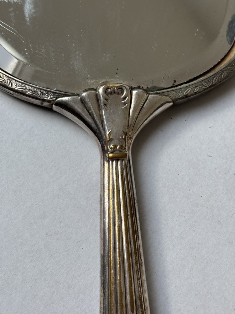 Vintage Handheld Vanity Mirror