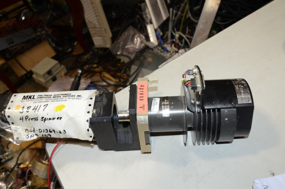 Scitex 4 Press D1369-23 Spinner Motor 38417 Westwind