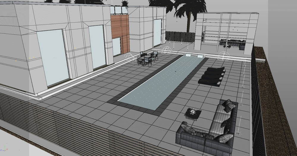  Tiny Modern House  plan( 600 spf)   with Main House Options. 