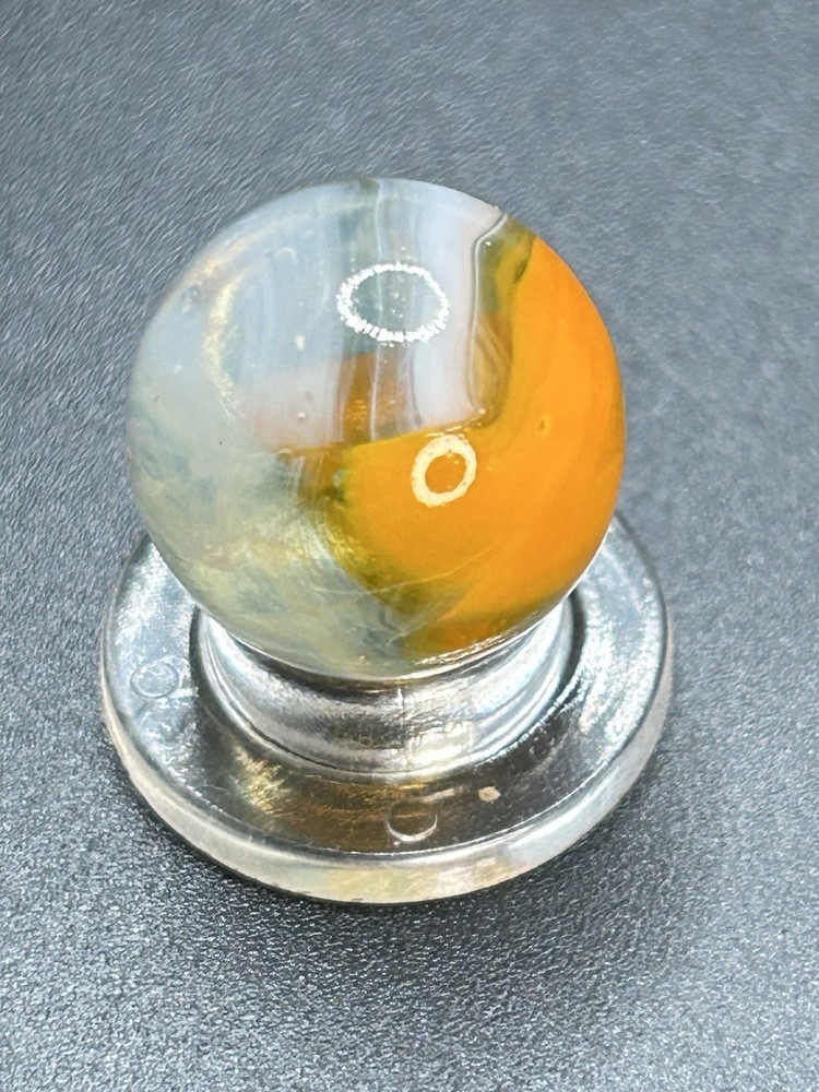 Vitro Agate “V” Patch Conqueror Marble 0.591”
