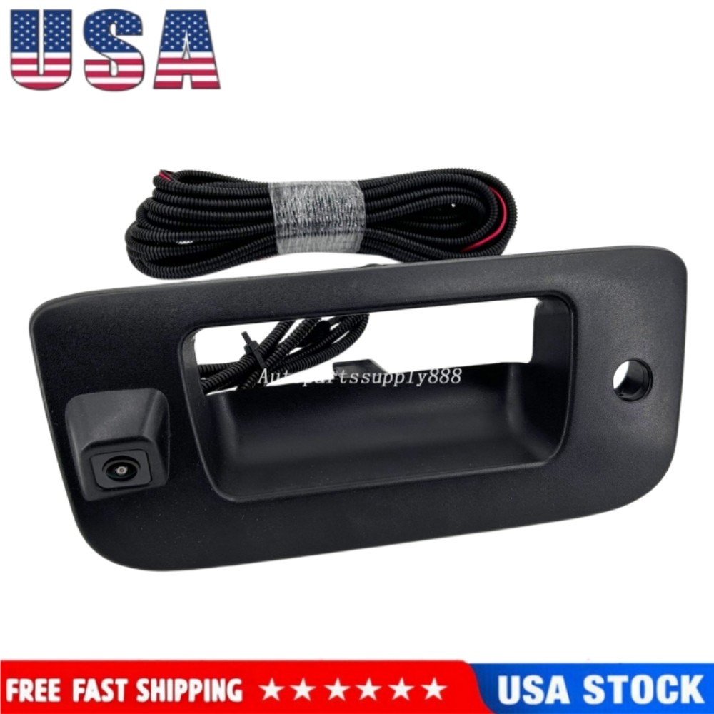 For Chevy Silverado/GMC Sierra 2007-2013 Rear View Backup Tailgate Handle Camera