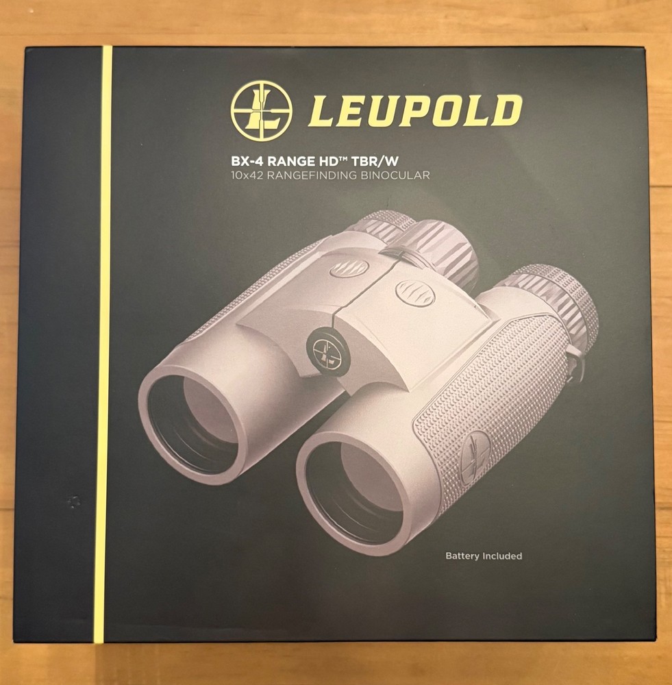 Leupold BX-4 RANGE HD TBR/W 10X42mm Rangefinding Binoculars