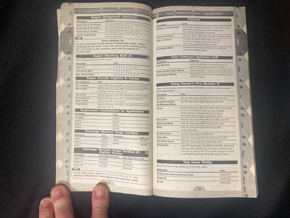 2006 Prima Codes & Cheats & 2 Brandygames Secret Codes & Cheat Code Explosion