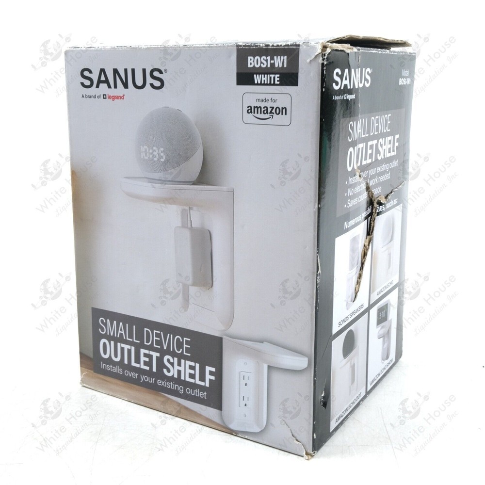Sanus B0S1-W1 Small Device Outlet Mount - White