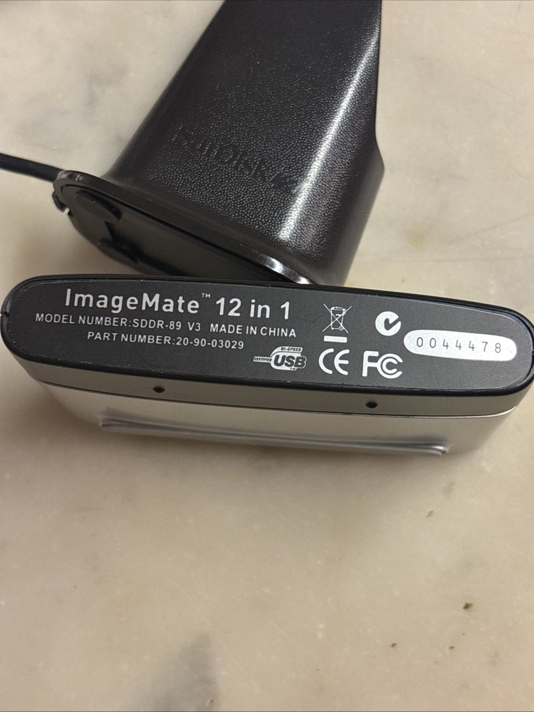 SanDisk ImageMate USB 12 In 1 Compact Flash Memory Card Reader SDDR-89 V3