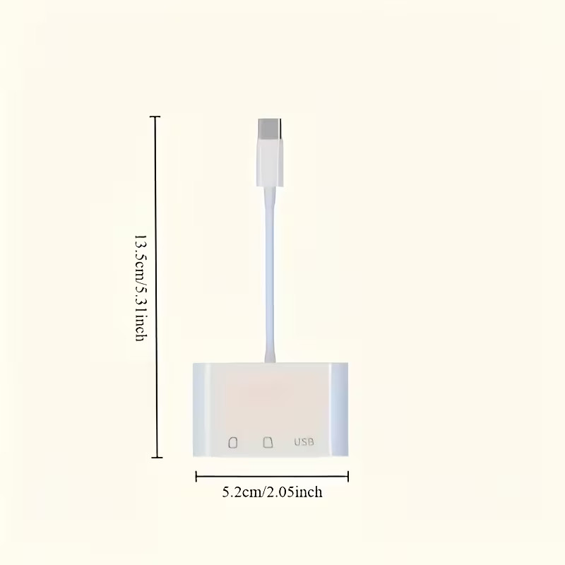 NEW ✨ USB-C to SD/TF/Micro SD Card Reader HIGHSPEED Android/iOS/Windows😍
