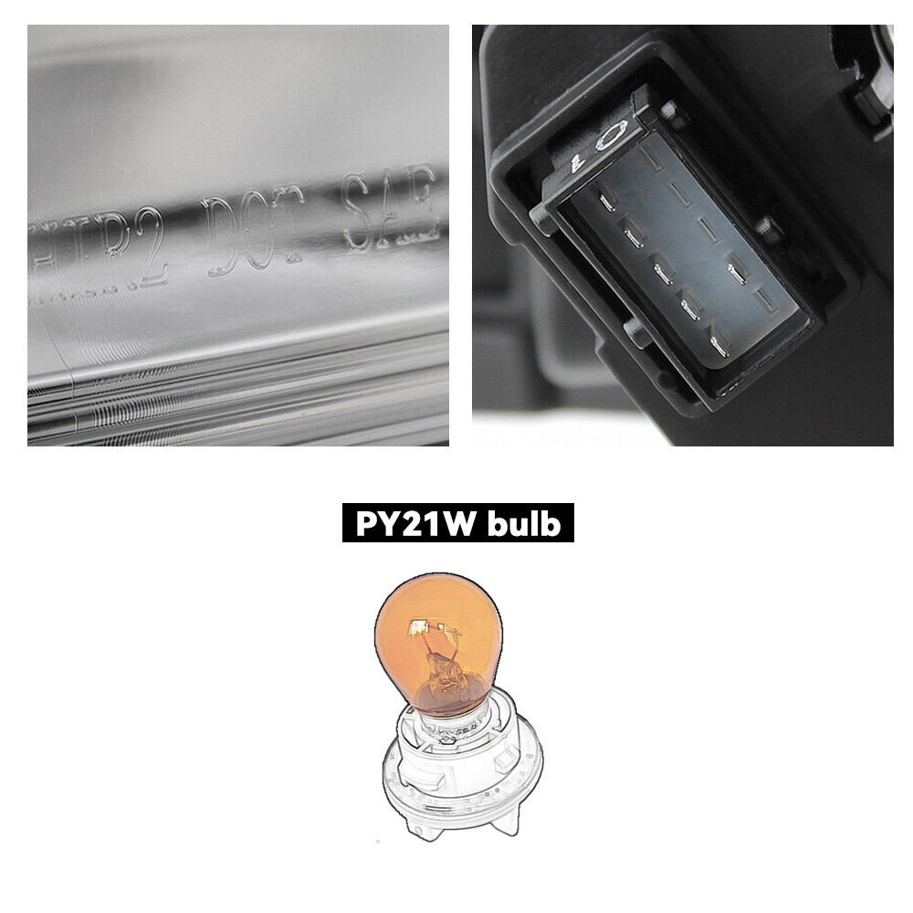 For 2014-2017 Buick Regal Halogen Headlight w/Bulb Chrome Right Passenger Side