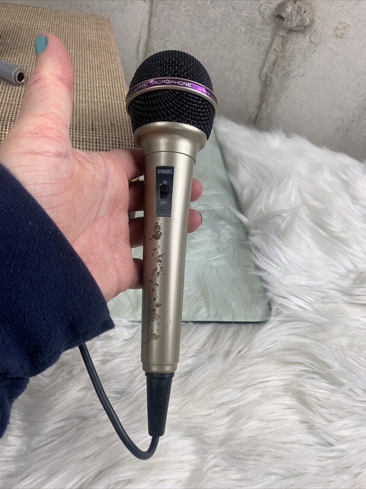 retro pyramid phase iii dynamic microphone With Cord And Adapters