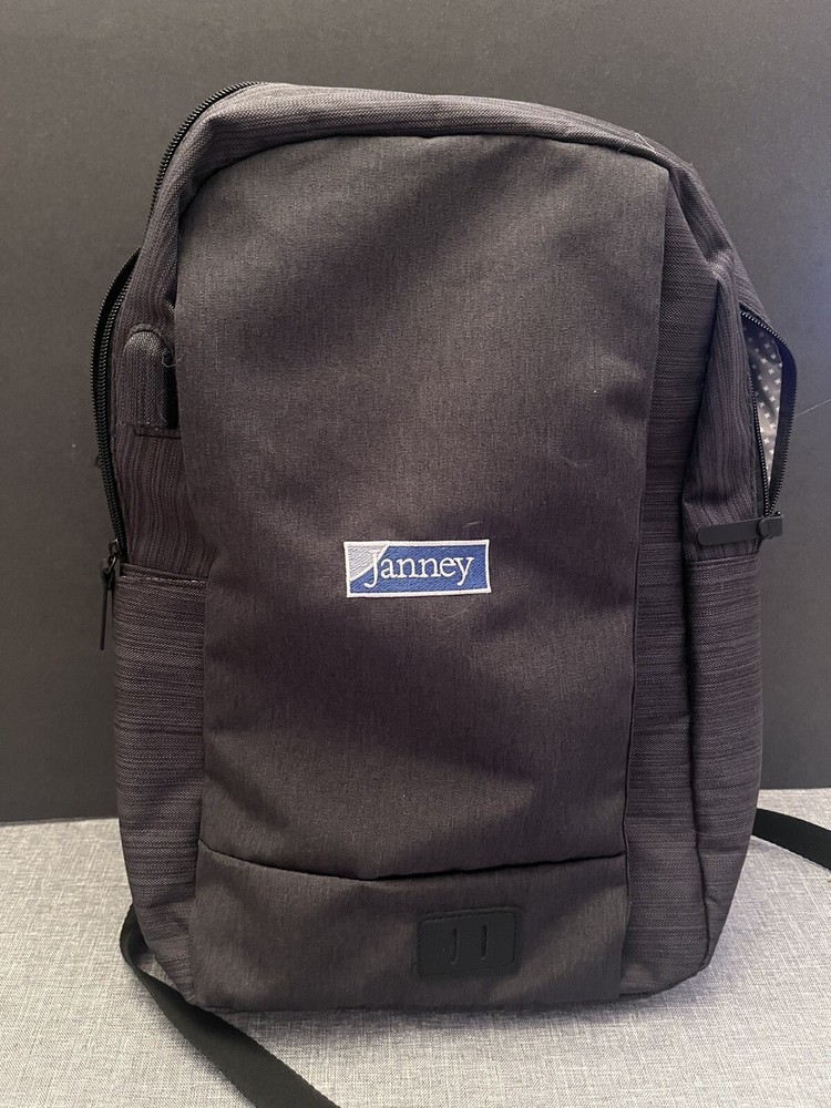 The JANNY 15" Computer Backpack Features USB port with Cable