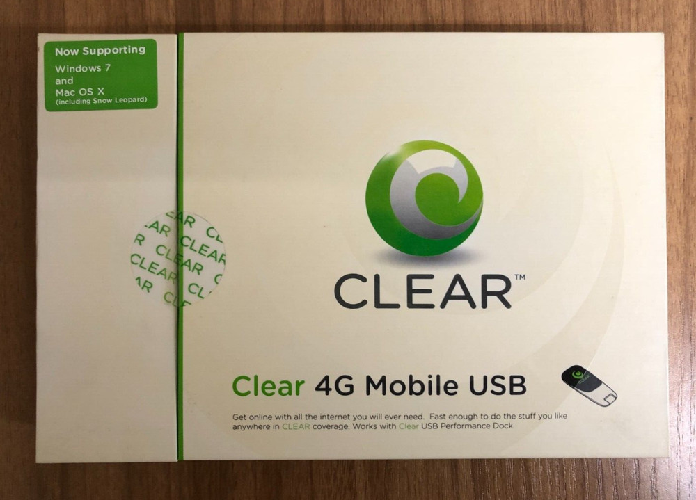 Clear 4G Mobile USB