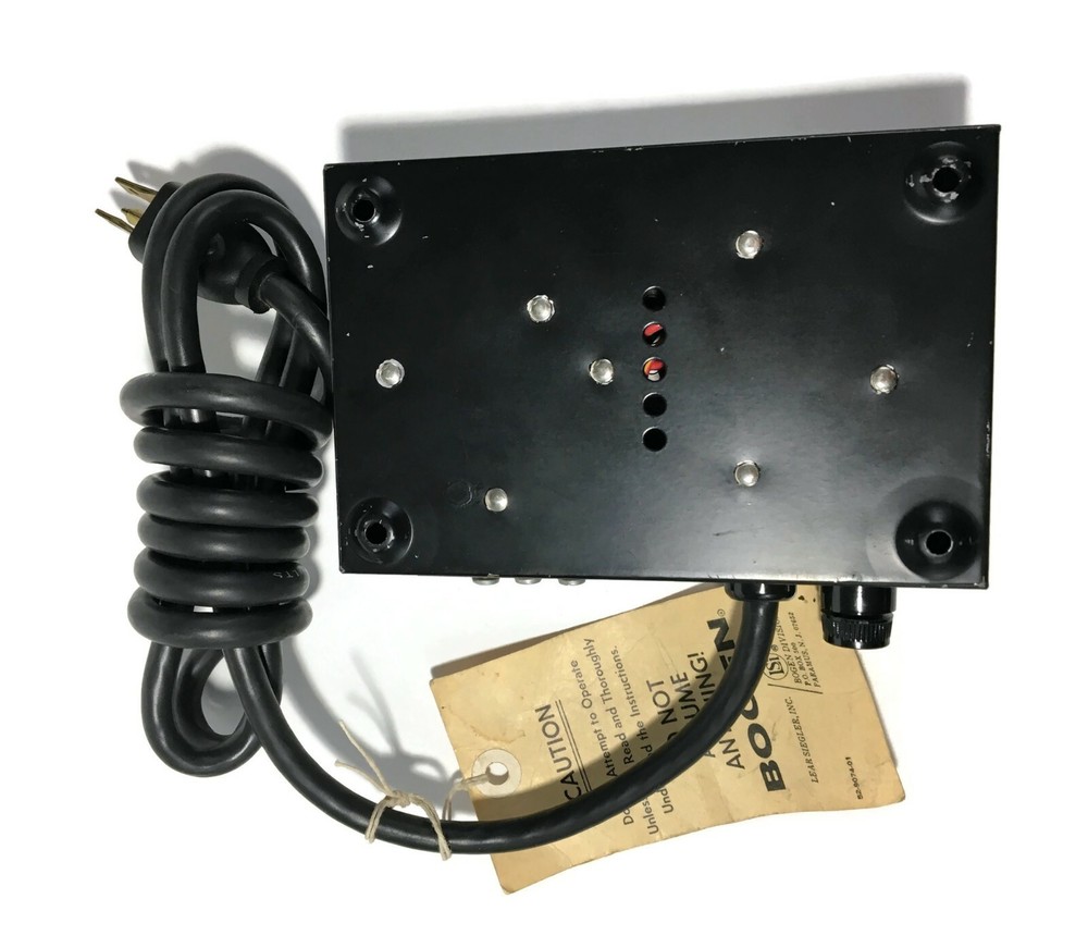 Bogen PRS-1A Series AD-27 Intercom Power Supply Lear Siegler LSI Untested QC Tag