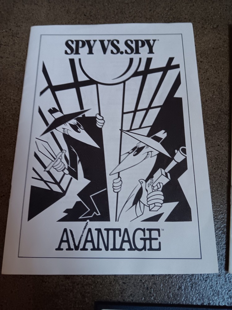 Commodore 64 Spy Vs Spy Volume 1 & 2 Computer Game Software Tested/Works