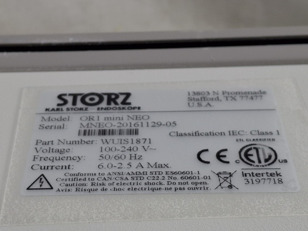 Karl Storz OR1 mini NEO Image Processing System