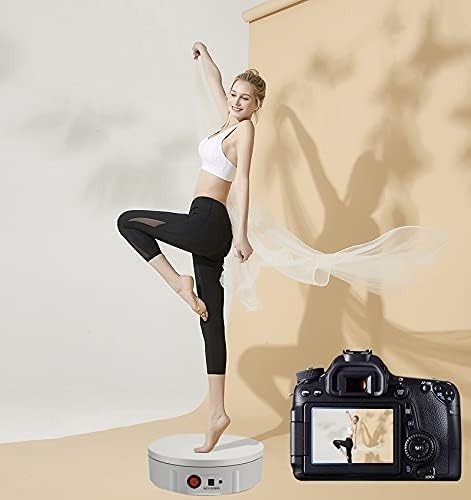 Motorized Rotating Display Stand, 350Lbs Load，360 Degree Electric Rotating