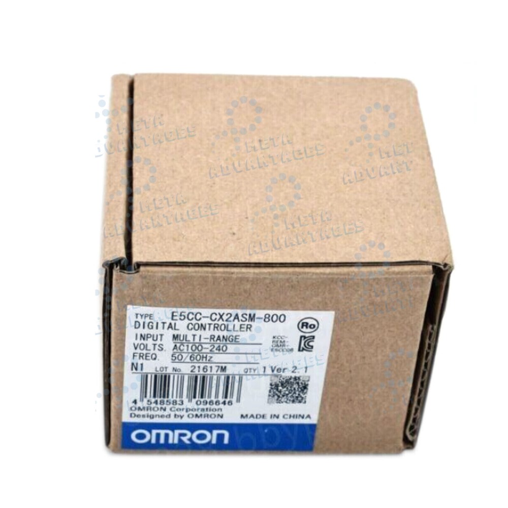 New Omron E5CC-CX2ASM-800 Temperature Controller