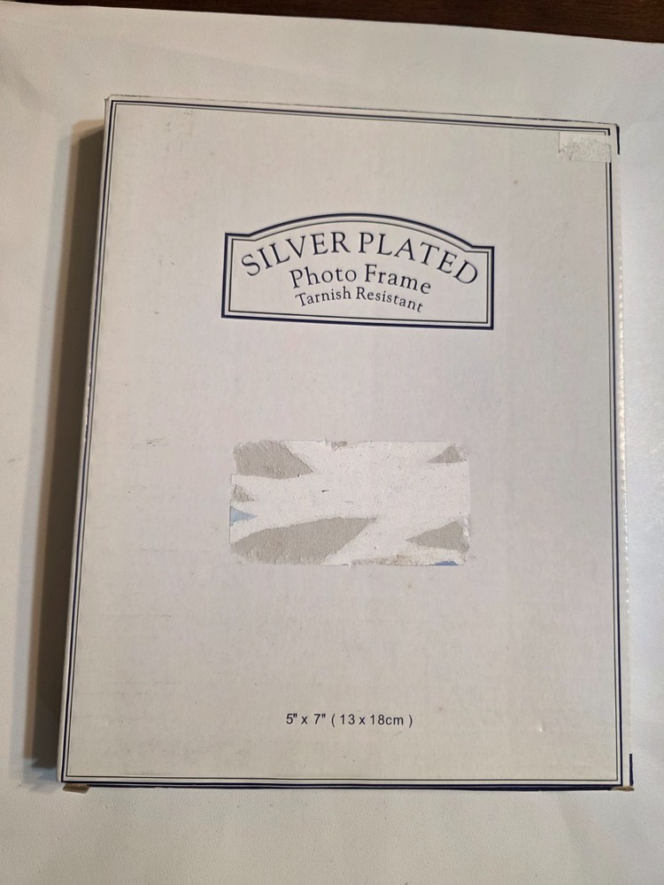 SILVER PLATED 1st First Communion Photo Frame 5 x 7 NEW