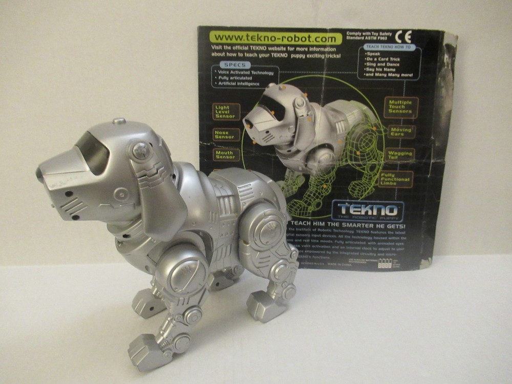 Tekno The Robotic Puppy (2000, Manley Toy Quest)