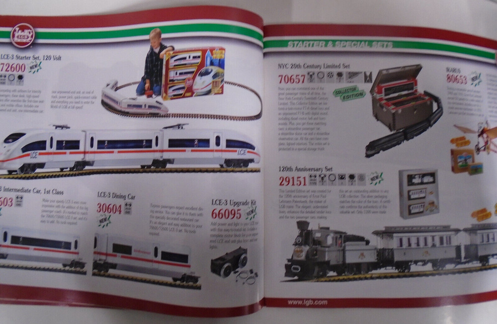 2002 LGB OF AMERICA INFO CATALOG