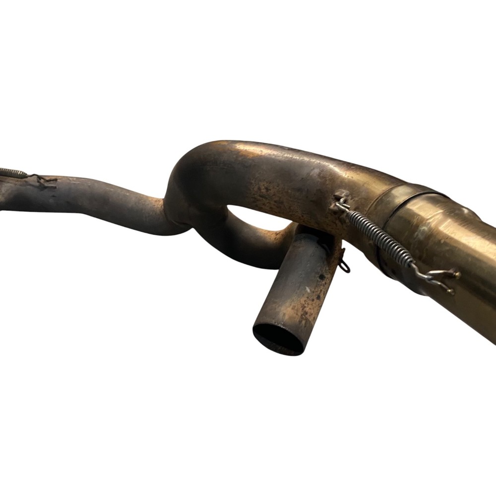 2000 Aprilia RSV 1000 RSV1000 Exhaust Downpipe Header End Can Silencer System