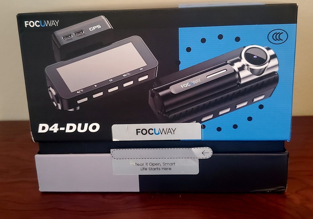 Focuway D4-Duo Dual Dash Cam